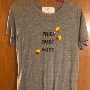 Bow & Drape Fries Sequined T